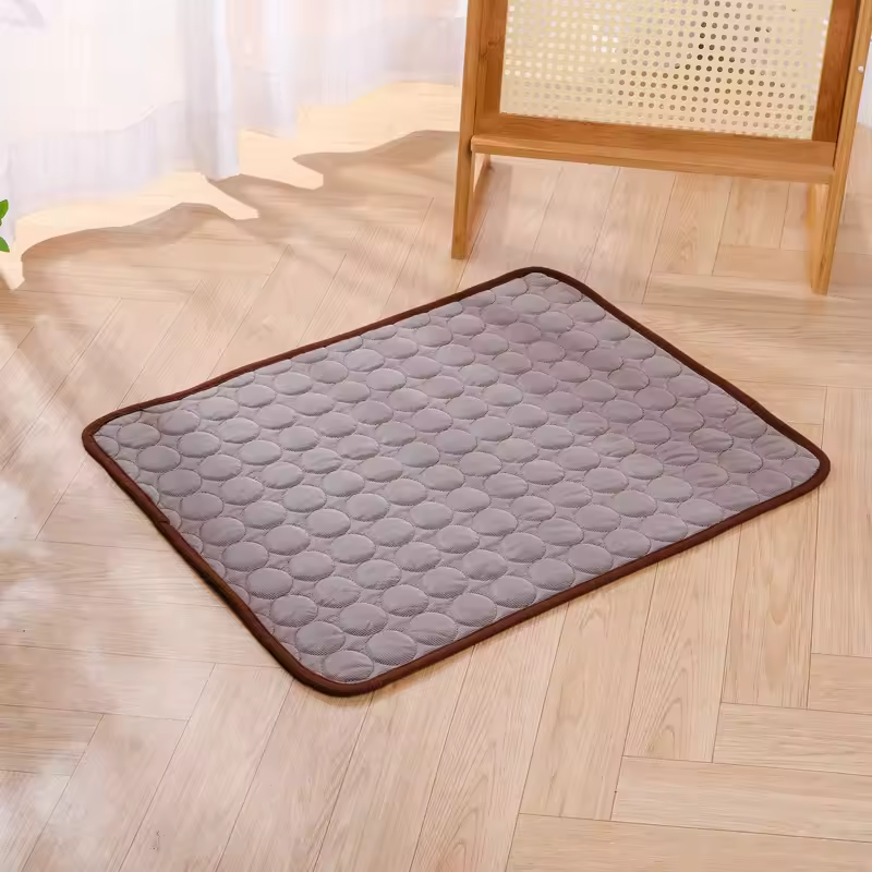 Tierkühlmatte Hund und Katze Sommerbett Kühlunterlage Waschbare Schlafdecke
