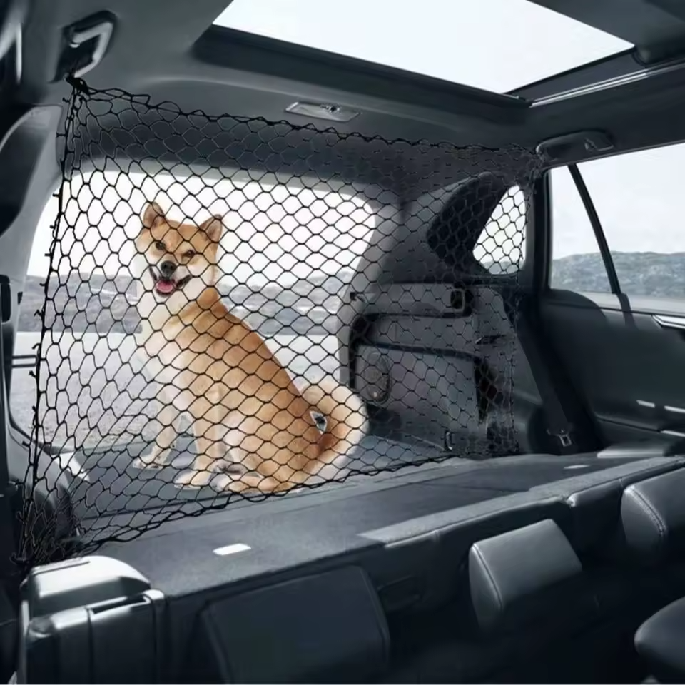 Hunde-Sicherheitsnetz Auto Kofferraum Barriere Rücksitz-Trennwand Elastischer Haustier-Schutz