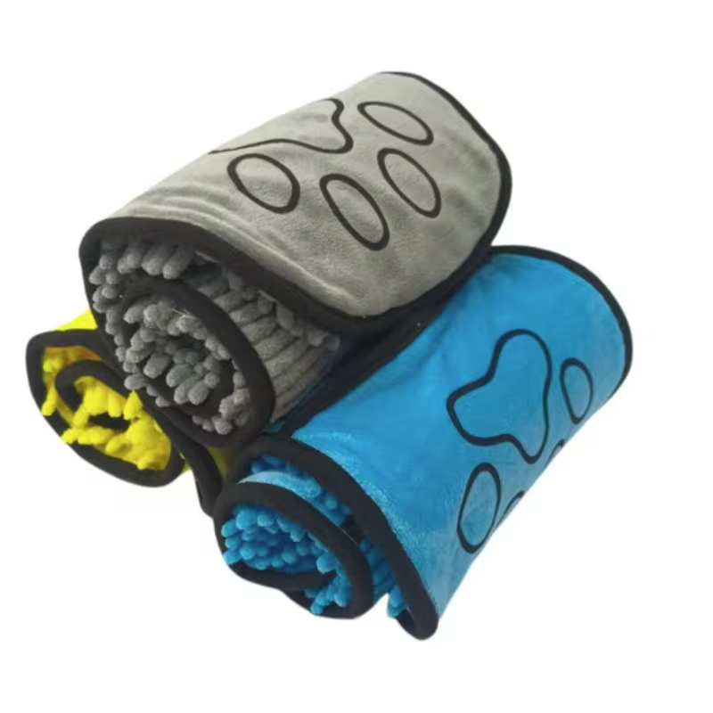 Superabsorberende Huisdierhanddoek Snelle Droge Hond Kat Badhanddoek Zachte Droogbadjas