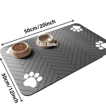 Antimorsmat Absorberende Waterdichte Voerbakmat voor Hond en Kat