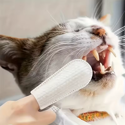 Oor reinigingsdoekjes voor huisdieren Honden Katten oorverzorging Vingerdoekjes Oormijtverwijderaar