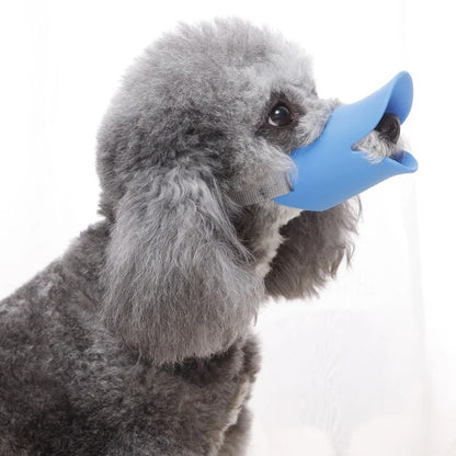 Silikon-Hundeschnauze im Enten-Design